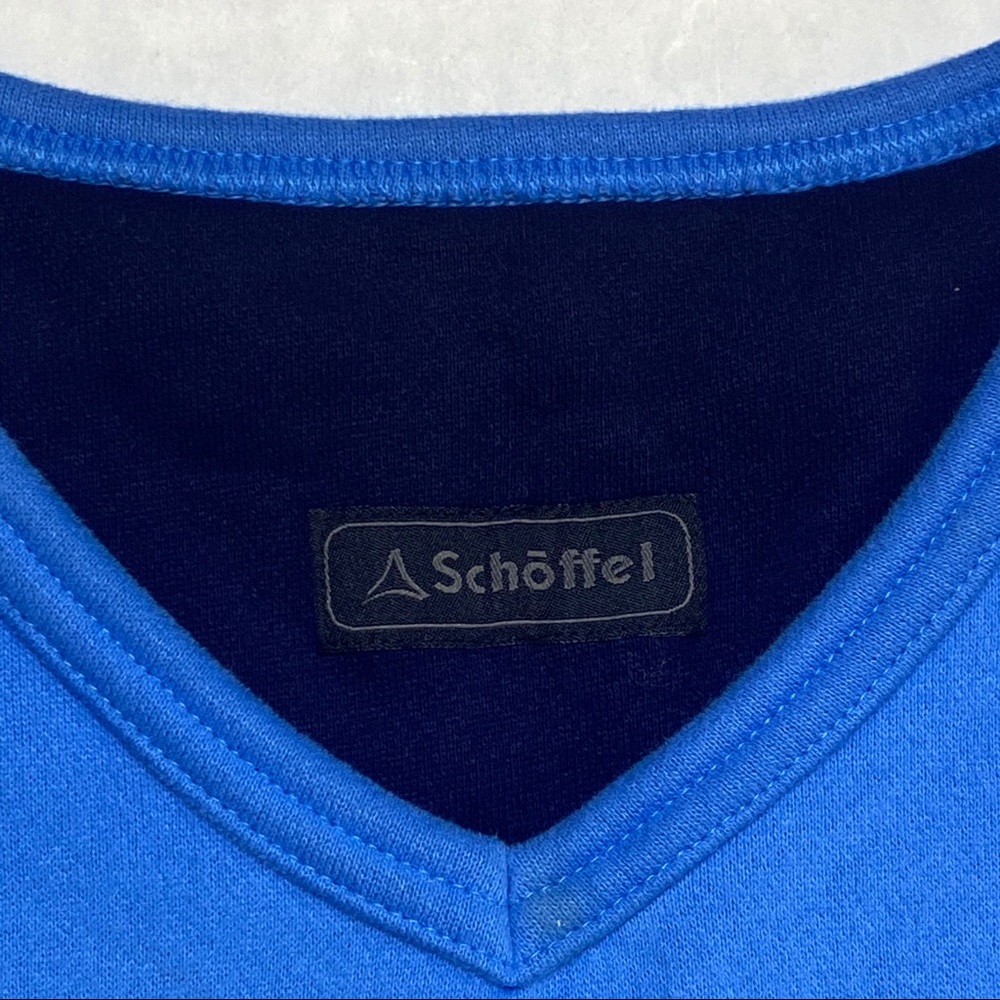 Schoffel V-Neck Pullover Sweatshirt - image 4